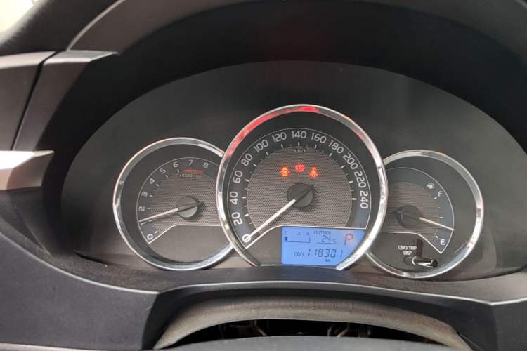 Used Toyota Levin 2016 1.6G CVT Elite Edition Instrument Cluster