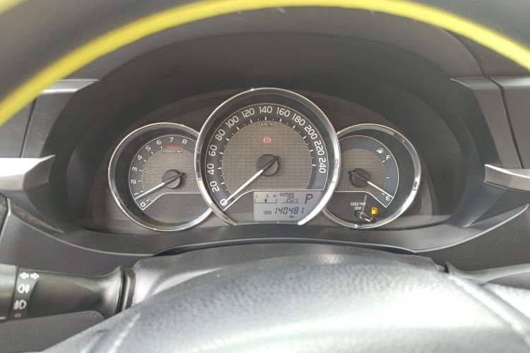 Used Toyota Levin 2016 1.6G CVT Elite Edition Instrument Cluster