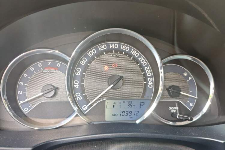 Used Toyota Levin 2016 1.6G CVT Elite Edition Instrument Cluster