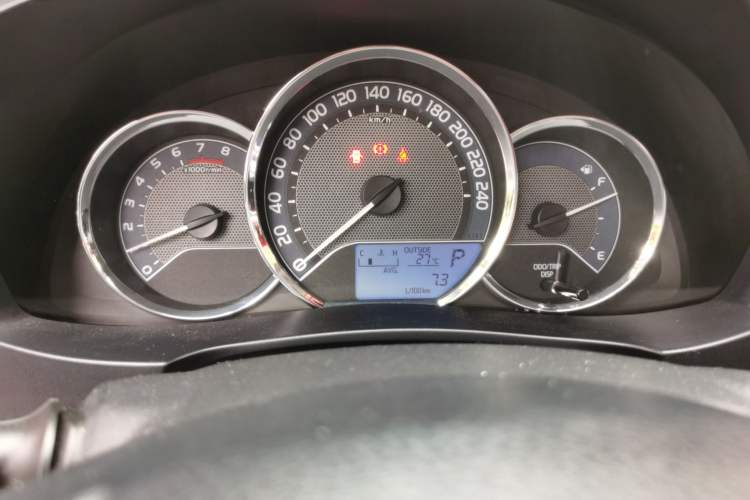 Used Toyota Levin 2016 1.6G CVT Elite Edition Instrument Cluster