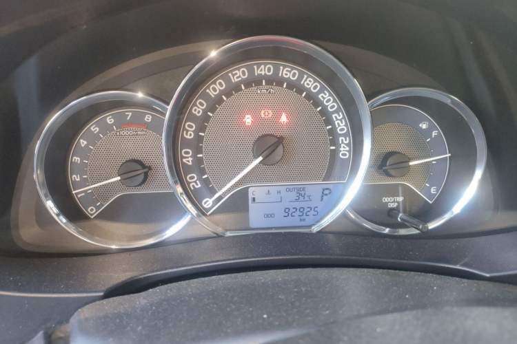 Used Toyota Levin 2016 1.6G CVT Elite Edition Instrument Cluster