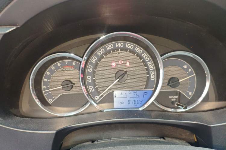 Used Toyota Levin 2016 1.6G CVT Elite Edition Instrument Cluster