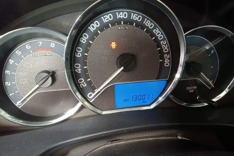 Used Toyota Levin 2016 1.6G CVT Elite Edition Instrument Cluster