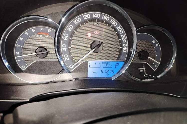 Used Toyota Levin 2016 1.6G CVT Elite Edition Instrument Cluster