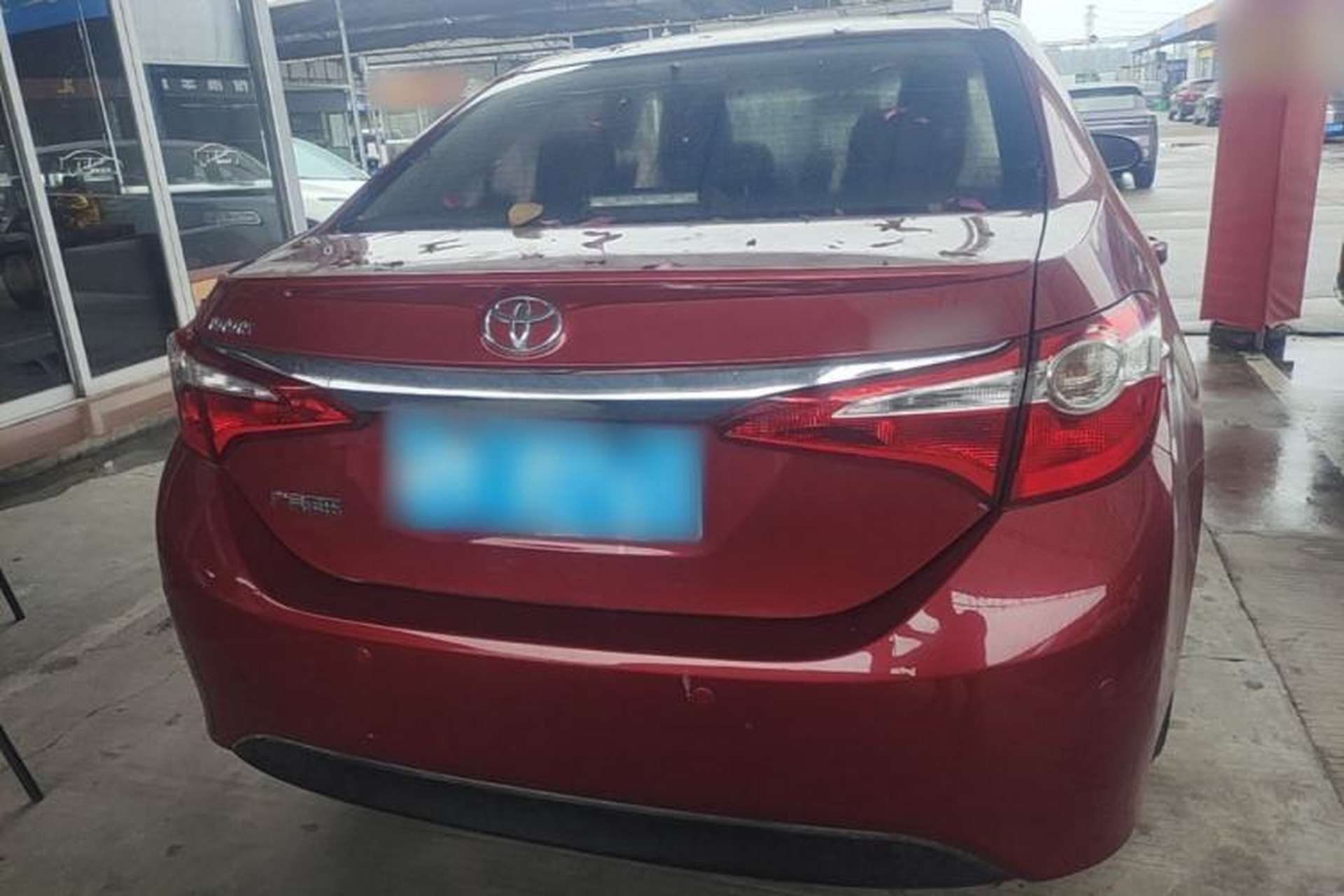 Used Toyota Levin 2016 1.6G CVT Elite Edition Rear