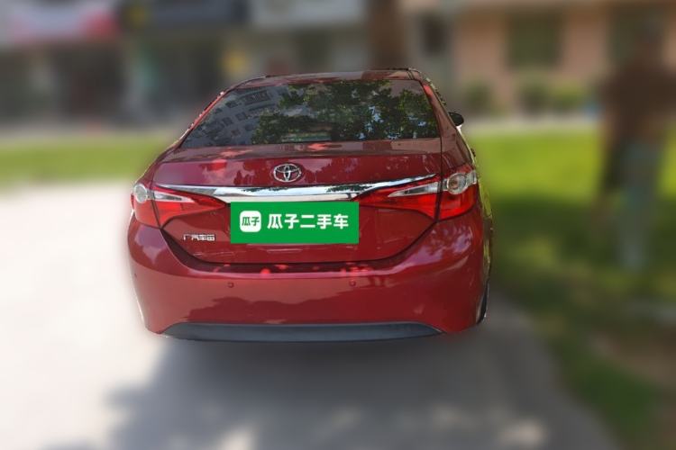Used Toyota Levin 2016 1.6G CVT Elite Edition Rear