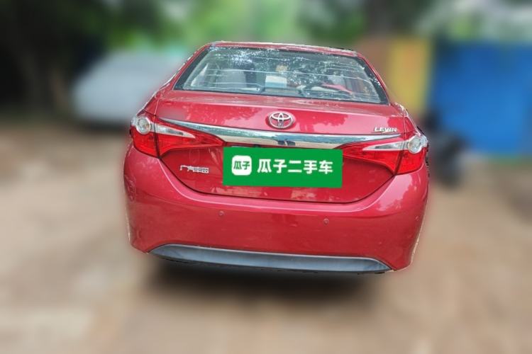 Used Toyota Levin 2016 1.6G CVT Elite Edition Rear
