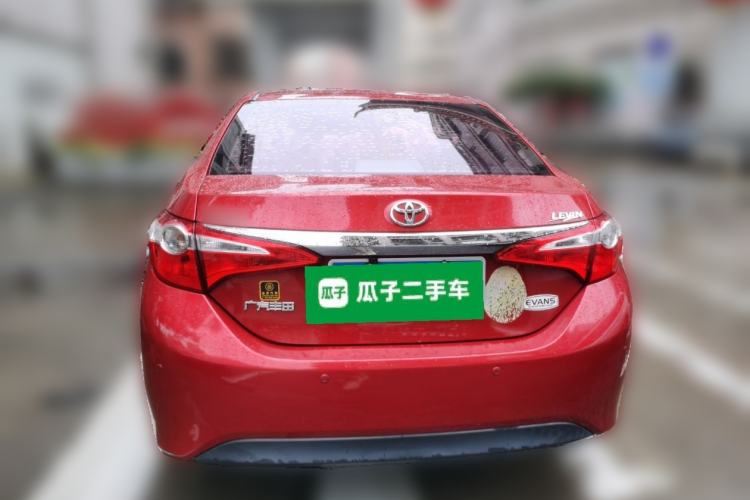 Used Toyota Levin 2016 1.6G CVT Elite Edition Rear