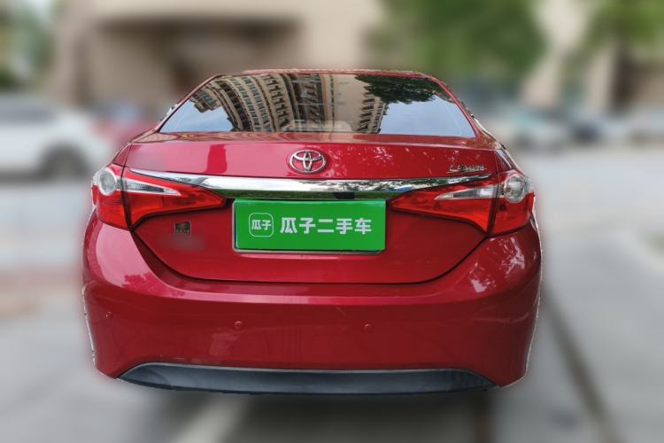Used Toyota Levin 2016 1.6G CVT Elite Edition Rear
