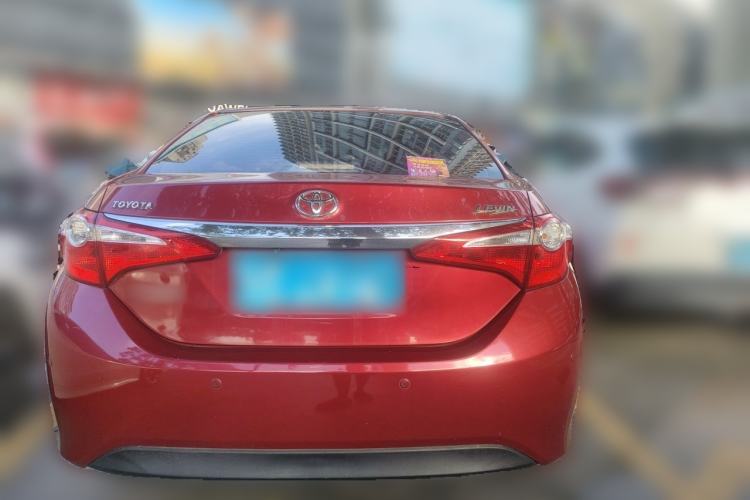Used Toyota Levin 2016 1.6G CVT Elite Edition Rear