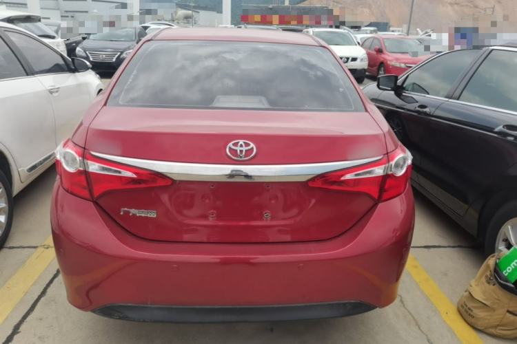 Used Toyota Levin 2016 1.6G CVT Elite Edition Rear