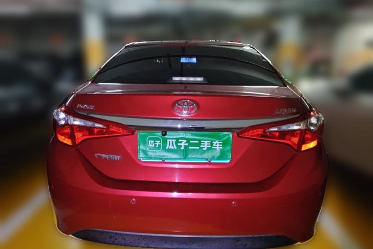 Used Toyota Levin 2016 1.6G CVT Elite Edition Rear