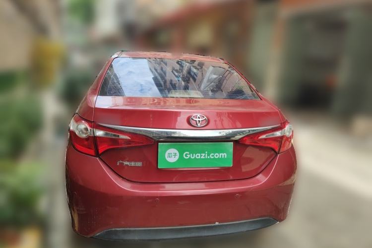 Used Toyota Levin 2016 1.6G CVT Elite Edition Rear