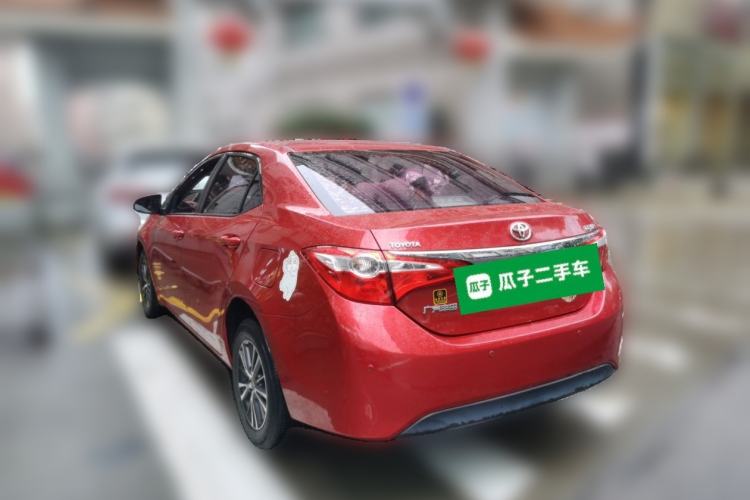 Used Toyota Levin 2016 1.6G CVT Elite Edition Rear Left 45 Deg