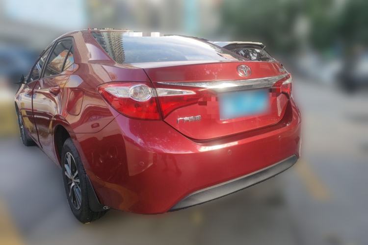 Used Toyota Levin 2016 1.6G CVT Elite Edition Rear Left 45 Deg