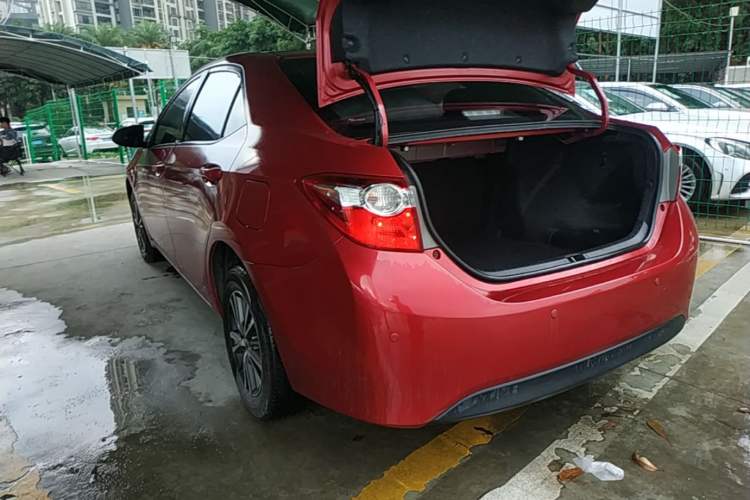 Used Toyota Levin 2016 1.6G CVT Elite Edition Rear Left 45 Deg