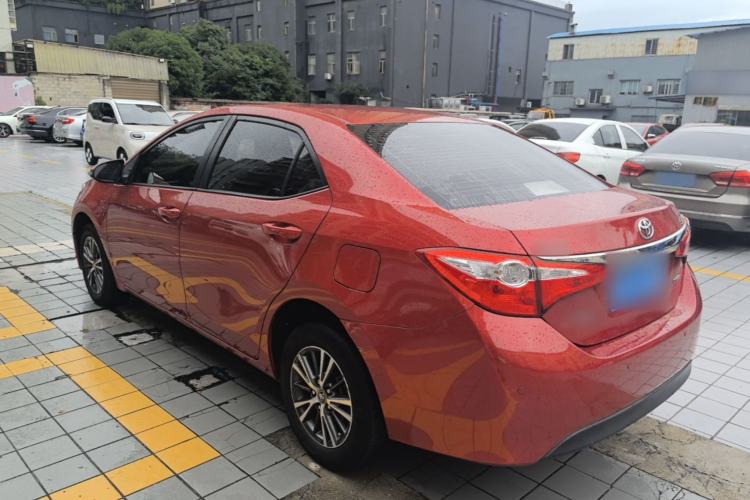 Used Toyota Levin 2016 1.6G CVT Elite Edition Rear Left 45 Deg