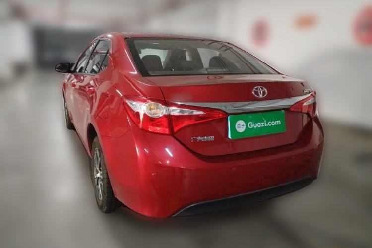 Used Toyota Levin 2016 1.6G CVT Elite Edition Rear Left 45 Deg