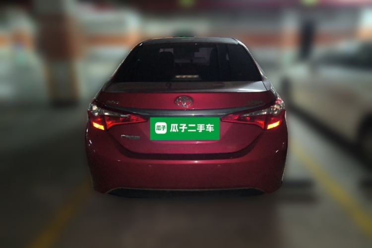 Used Toyota Levin 2016 1.6G CVT Elite Edition Rear