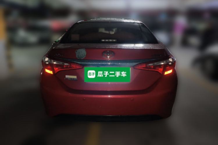 Used Toyota Levin 2016 1.6G CVT Elite Edition Rear