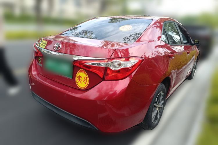 Used Toyota Levin 2016 1.6G CVT Elite Edition Rear Right 45 Deg