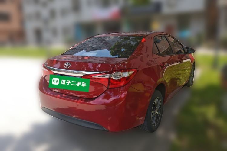 Used Toyota Levin 2016 1.6G CVT Elite Edition Rear Right 45 Deg