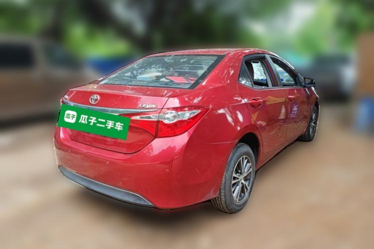 Used Toyota Levin 2016 1.6G CVT Elite Edition Rear Right 45 Deg