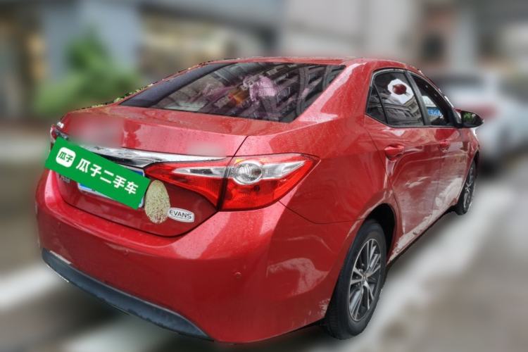 Used Toyota Levin 2016 1.6G CVT Elite Edition Rear Right 45 Deg