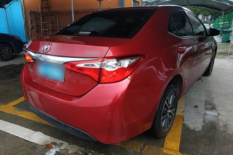 Used Toyota Levin 2016 1.6G CVT Elite Edition Rear Right 45 Deg