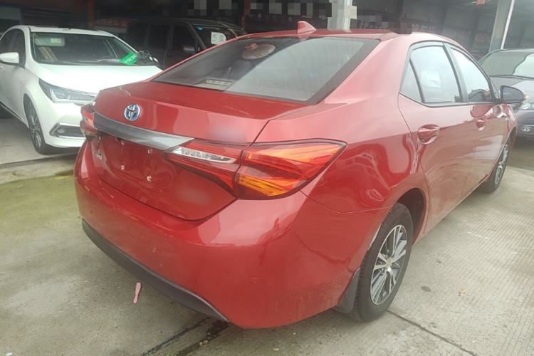 Used Toyota Levin 2016 Dual-Engine 1.8H GS E-CVT Elite Model with Sunroof Rear Right 45 Deg