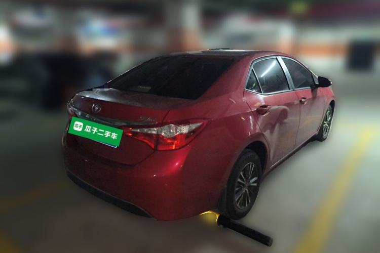 Used Toyota Levin 2016 1.6G CVT Elite Edition Rear Right 45 Deg