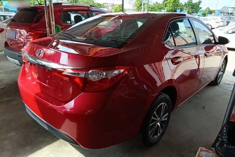 Used Toyota Levin 2016 1.6G CVT Elite Edition Rear Right 45 Deg