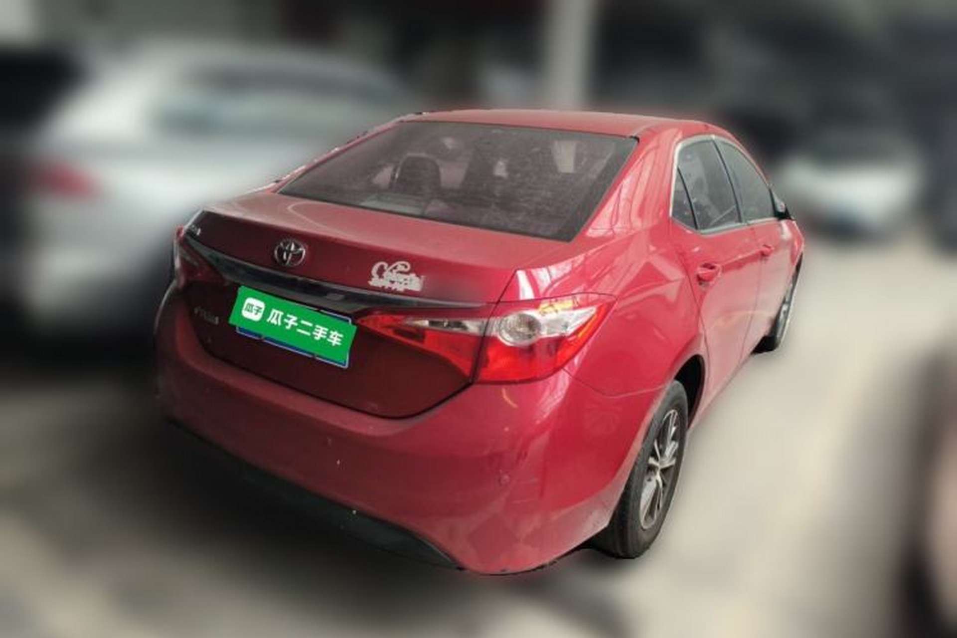 Used Toyota Levin 2016 1.6G CVT Elite Edition Rear Right 45 Deg