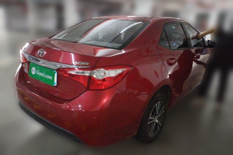 Used Toyota Levin 2016 1.6G CVT Elite Edition Rear Right 45 Deg