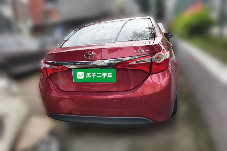 Used Toyota Levin 2016 1.6G CVT Elite Edition Rear