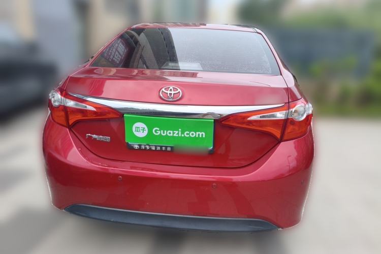Used Toyota Levin 2016 1.6G-L CVT Leading Edition Rear