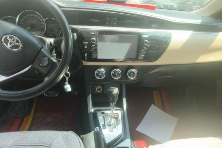 Used Toyota Levin 2016 1.6E CVT New Edition Audio And AC Panel