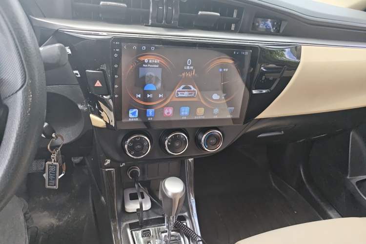 Used Toyota Levin 2016 1.6G CVT Elite Edition Audio And AC Panel