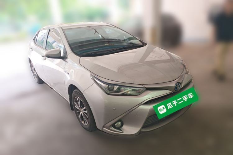 Used Toyota Levin 2016 Dual-Engine 1.8H GS E-CVT Elite Model with Sunroof Front Right 45 Deg