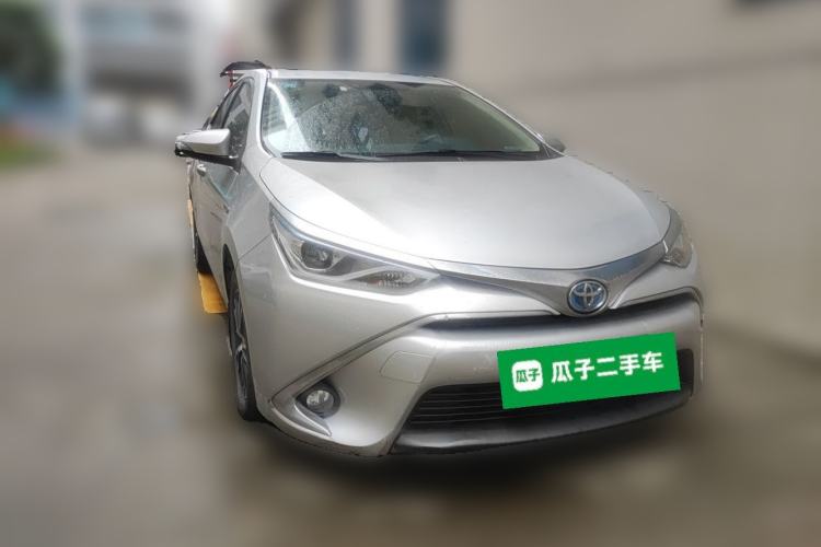 Used Toyota Levin 2016 Dual-Engine 1.8H GS E-CVT Elite Model with Sunroof Front Right 45 Deg