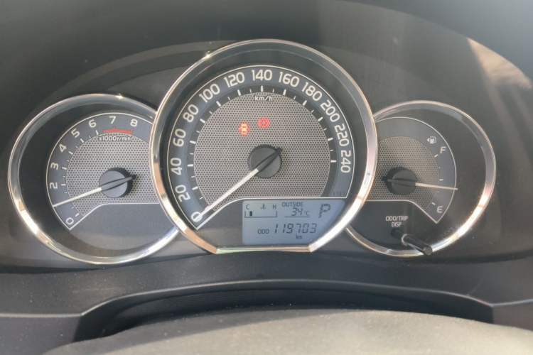 Used Toyota Levin 2016 1.6G CVT Elite Edition Instrument Cluster