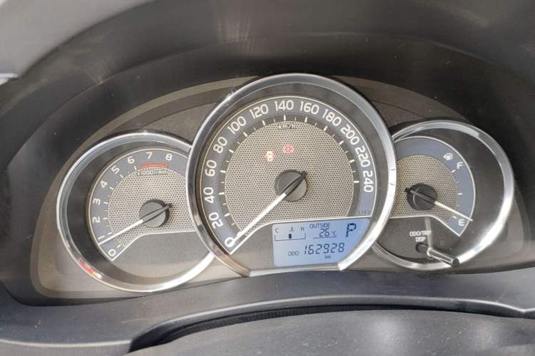 Used Toyota Levin 2016 1.6G CVT Elite Edition Instrument Cluster