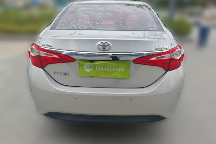 Used Toyota Levin 2016 1.6G CVT Elite Edition Rear