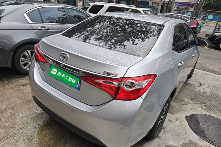 Used Toyota Levin 2016 1.6G CVT Elite Edition Rear Right 45 Deg