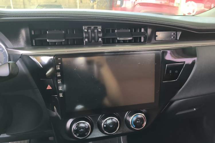 Used Toyota Levin 2016 1.6G CVT Elite Edition Audio And AC Panel