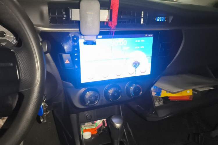 Used Toyota Levin 2016 1.6G CVT Elite Edition Audio And AC Panel