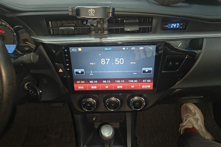 Used Toyota Levin 2016 1.6G CVT Elite Edition Audio And AC Panel