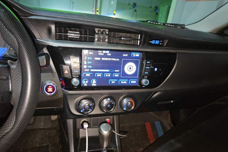 Used Toyota Levin 2016 1.6G-L CVT Leading Edition Audio And AC Panel
