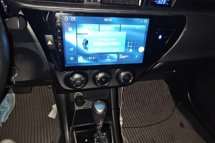 Used Toyota Levin 2016 1.6G CVT Elite Edition Audio And AC Panel