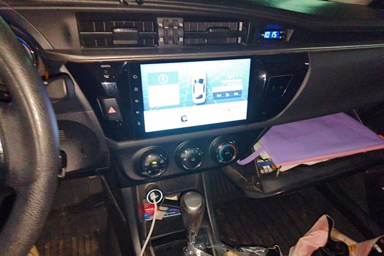Used Toyota Levin 2016 1.6G CVT Elite Edition Audio And AC Panel